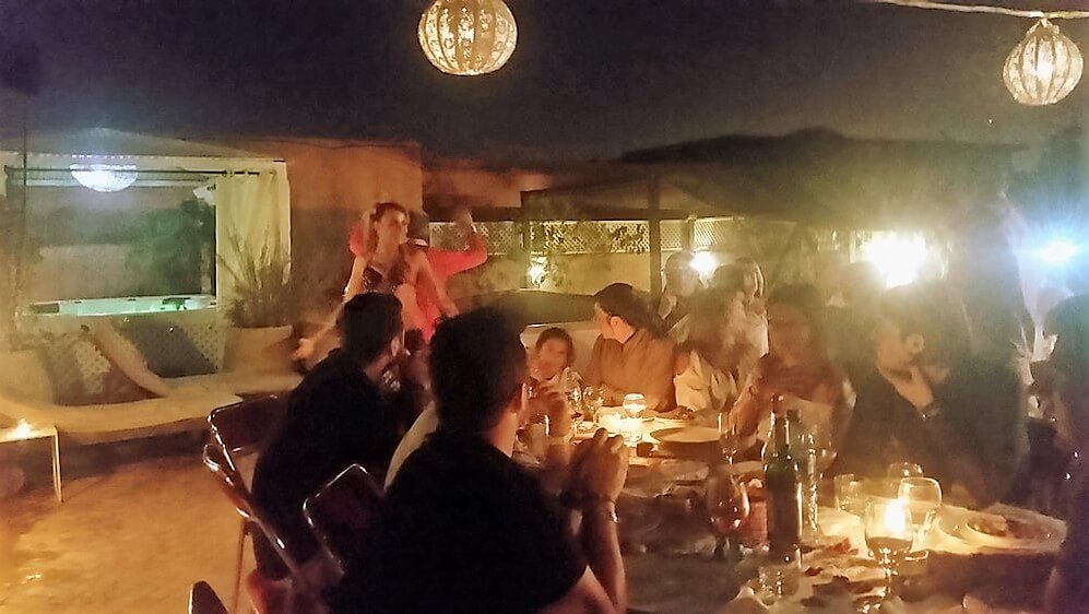 Piscina en Marrakech adaptada a familias con niños